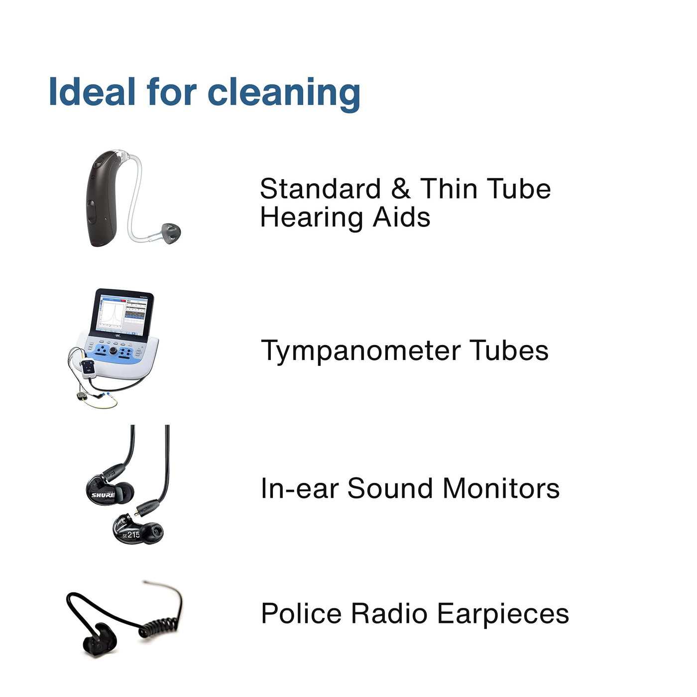 All-in-1 Hearing Aid Cleaning Kit (3 Pack) - Gentle and Effective