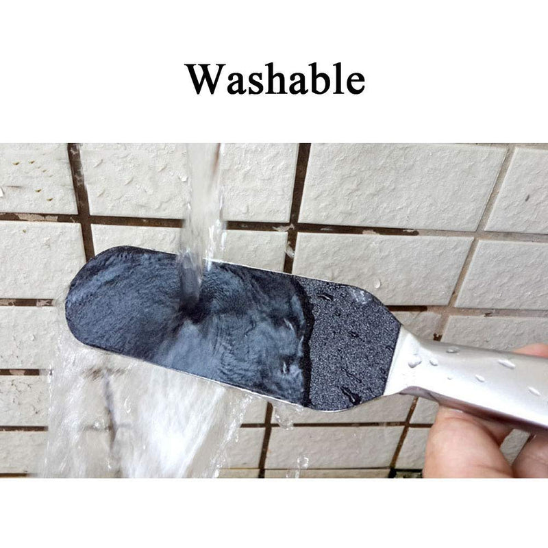 [Australia] - 100 PACK Foot File Refills, Sand papers Replacement Pedicure File Refill,Abrasive Pedicure File Replacement Pads,Black Pack for Double Sided Foot Rasp File 