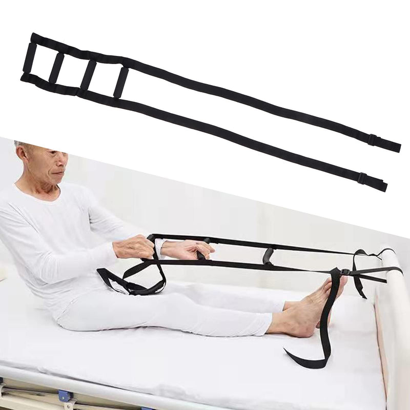 [Australia] - Bed Ladder Assist Strap, Pull Up Assist Device Multi Handle Pregnant Awakening Aids with 4 Handle for Elderly Patient 