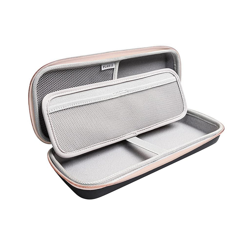 [Australia] - Plaris Stethoscope Case for Nurses for 3M Littmann/MDF/Omron Stethoscopes - Extra Room for Medical Bandage Scissors EMT Trauma Shears and LED Penlight, (Black Rosegold) Black Rosegold 