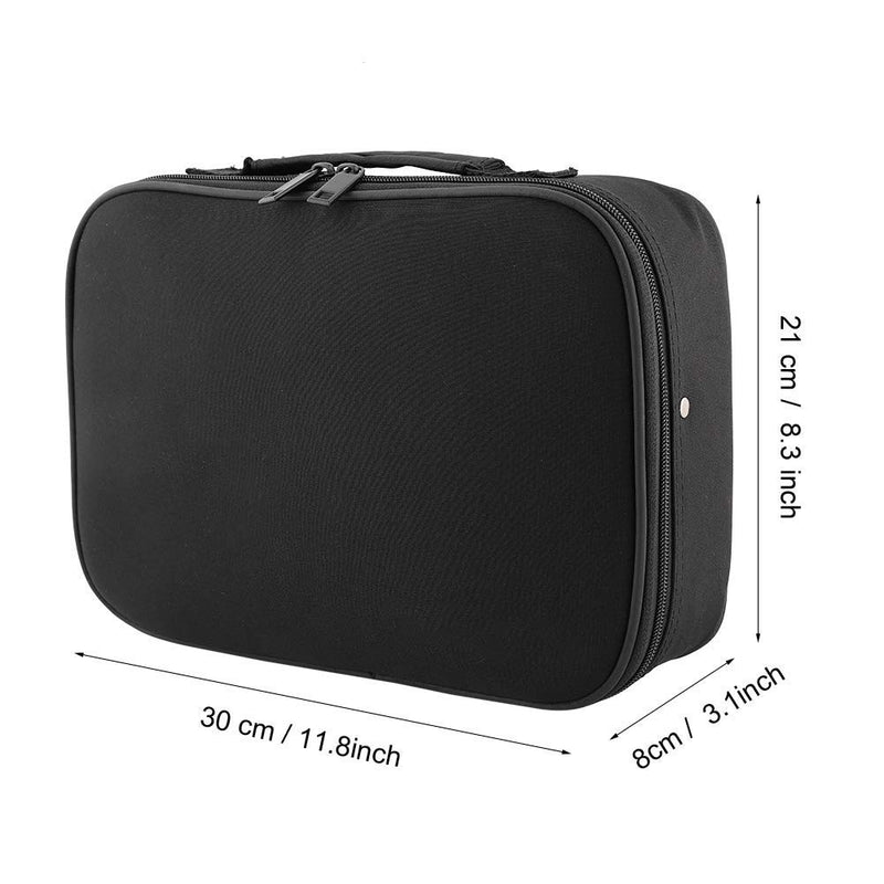 [Australia] - Hairdressing Tools Storage Carrying Case, Professional Multi-functional Hair Stylist Hairdresser Designer Session Bag Large Mobile Beauty Cosmetics Toiletry Organizer Holder 