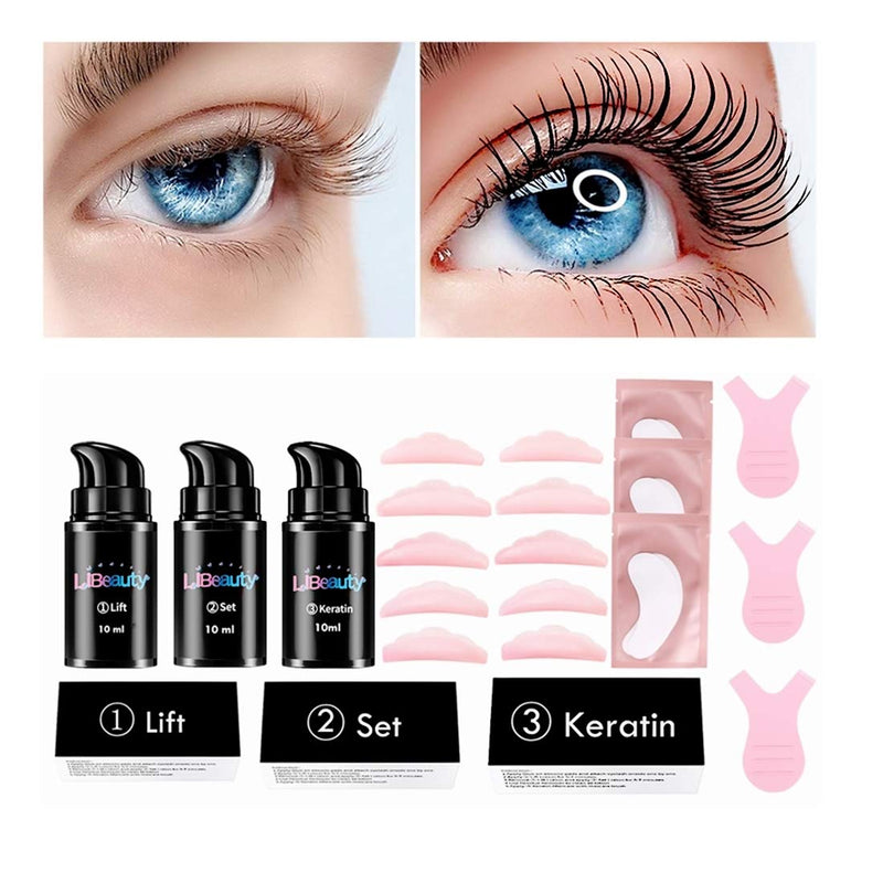 [Australia] - Libeauty Lash Lift Kit Eyelash Lifting Kit 3 Minutes Brow Lamination Kit DIY At Home Eyelash Perm Kit Professional Big 10 ml Airless Pump Big XL Airless Pump 