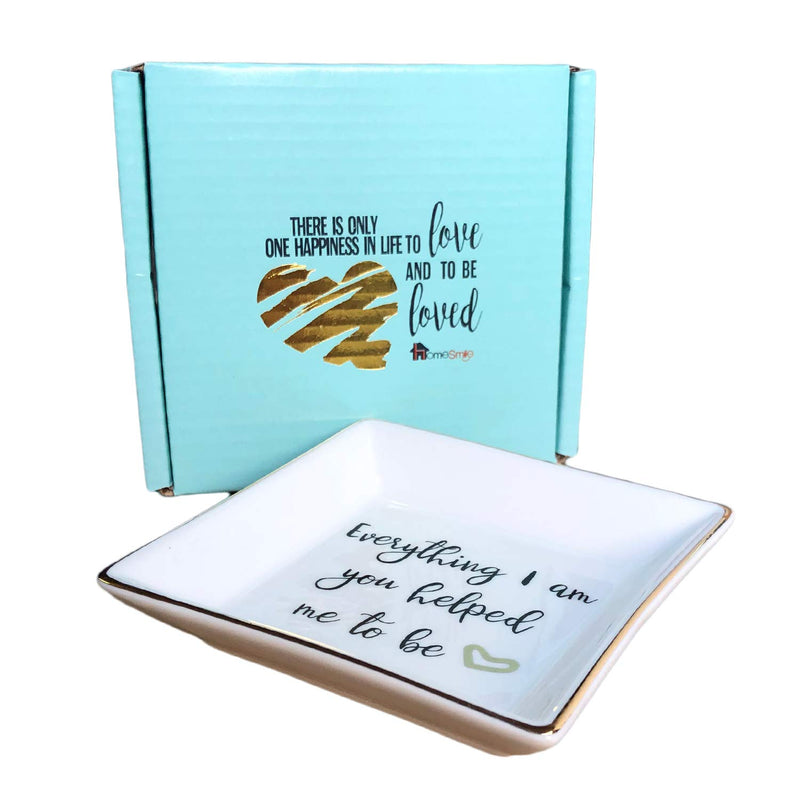 [Australia] - Everything I Am You Helped Me to Be-Mother/Stepmom/Bonus Mom Gifts for Thanksgiving Day Birthday Christmas 