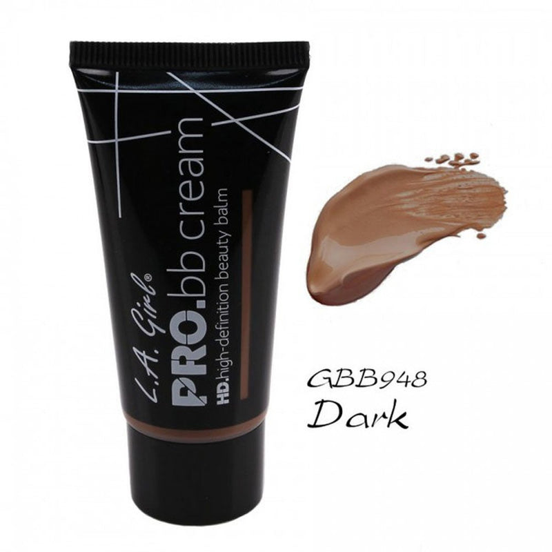 [Australia] - L.A. Girl Pro BB Cream HD Beauty Balm, Dark, 1 fl. oz 