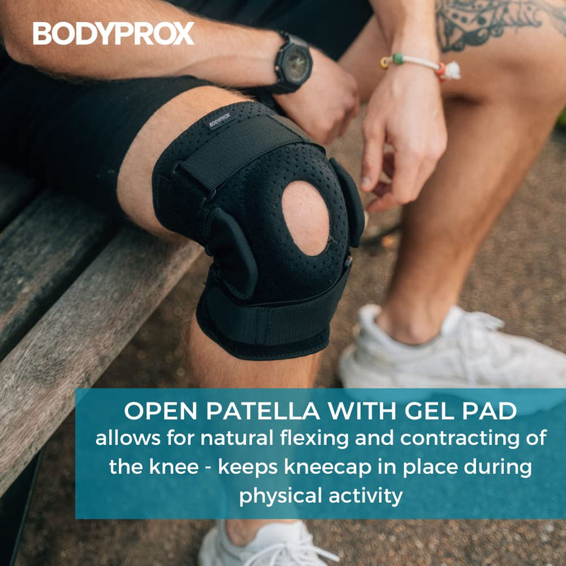 [Australia] - Hinged Knee Brace for Men and Women, Knee Support for Swollen ACL, Tendon, Ligament and Meniscus Injuries (X-Large) X-Large 