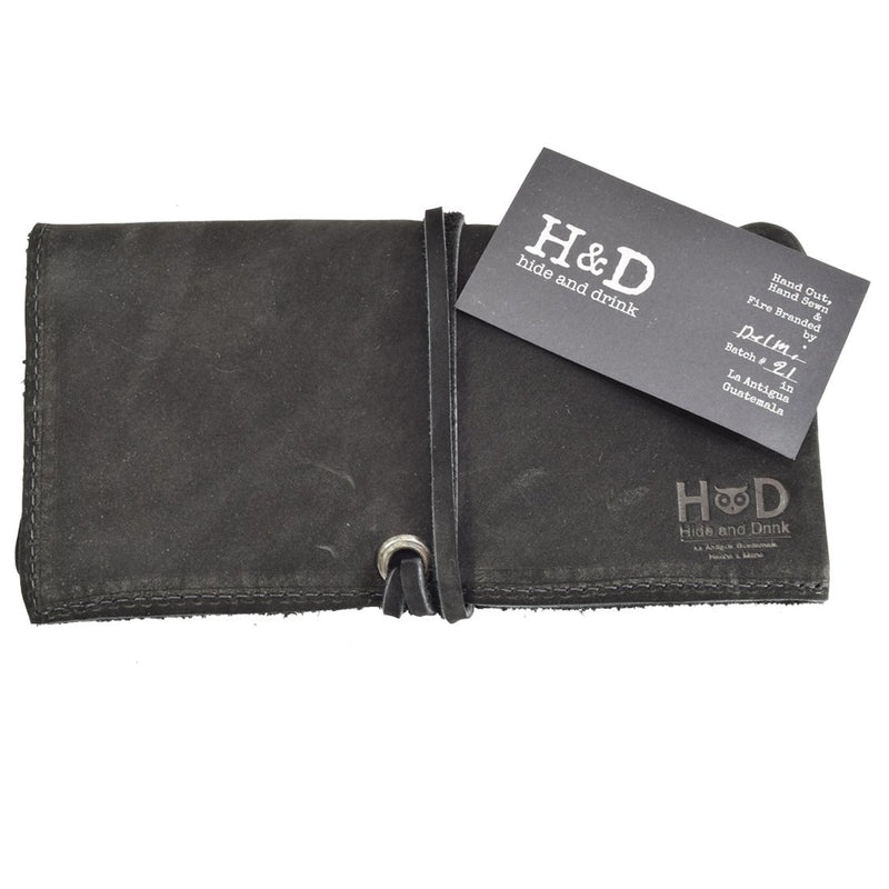 [Australia] - Hide & Drink, Rustic Leather Travel Watch Roll Organizer Holds Up to 4 Watches, Easy Carry On Watchlover Storage, Travel & Commuter Essentials, Handmade Includes 101 Year Warranty :: Gato Negro 