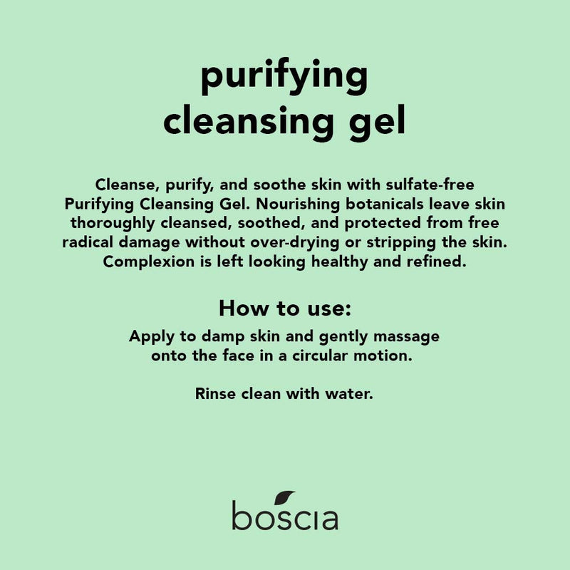 [Australia] - Boscia Purifying Cleansing Gel, Clear, 150 ml 