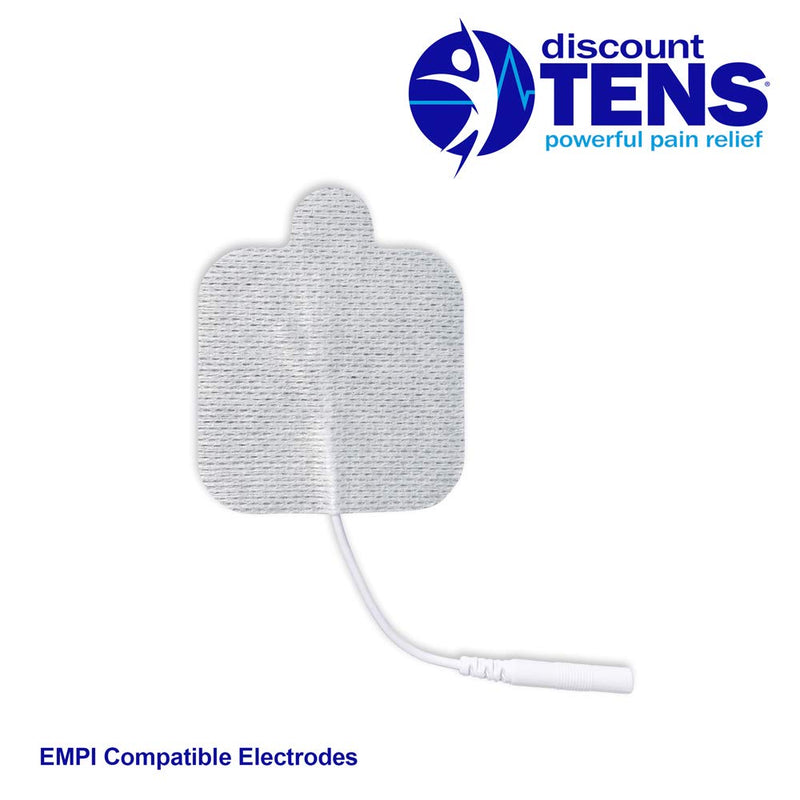 [Australia] - Discount TENS, EMPI Compatible TENS Electrodes, 8 Premium Replacement Pads for EMPI TENS Units. (2 inch x 2 inch) 2x2 Inch (Pack of 8) 