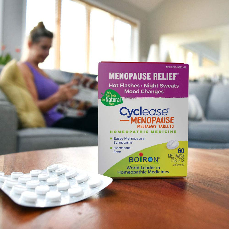 [Australia] - Boiron Cyclease Menopause Tablets for Relief of Hot Flashes, Night Sweats, Irritability, and Mood Swings - 60 Count 