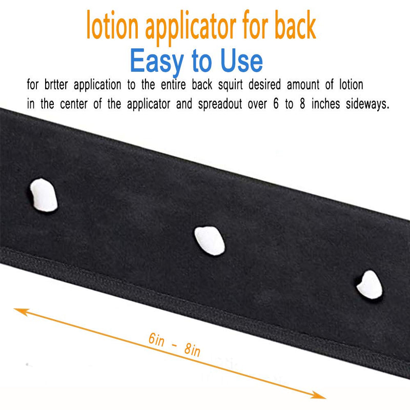 [Australia] - STEUGO Tanning Back Lotion Applicators - Apply Lotion To Back Easily, Back Buddy Lotion Applicator For Back Self Applicator, Work With Self Tanning Mitt, Non- Absorbent Band. 