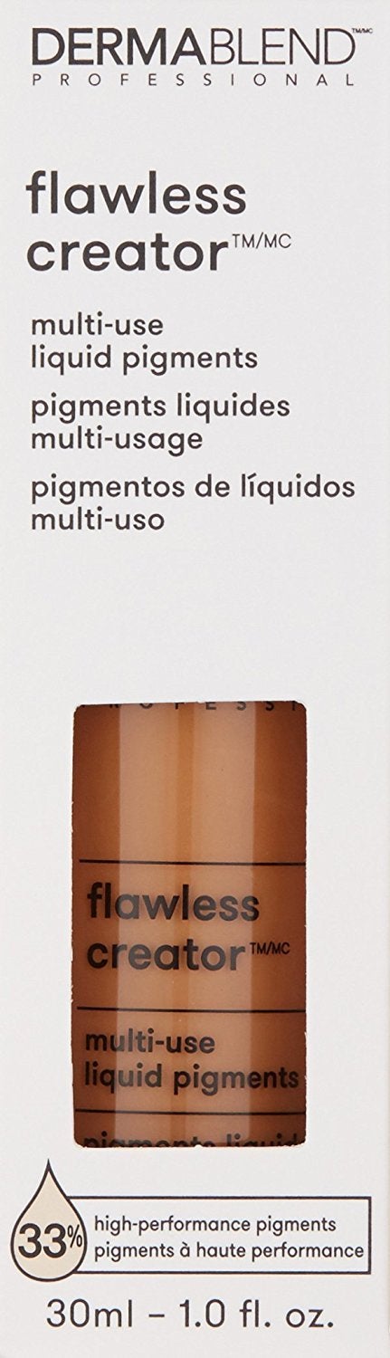 [Australia] - DERMABLEND Professional Flawless Creator Lightweight Foundation MultiUse Liquid Pigments OilFree WaterFree NonComedogenic Suitable for Sensitive and AcneProne Skin Shade 50W 30 ml, As Shown picture 