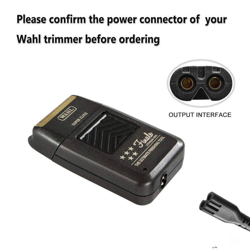 [Australia] - 4V Clipper Charger for Wahl 5-Star Magic Clip Cordless Clipper, Wahl 8164 / 8591 / 8148 / 8504 Cordless Trimmer, Wahl 1919 100 Year Clipper Power Cord 