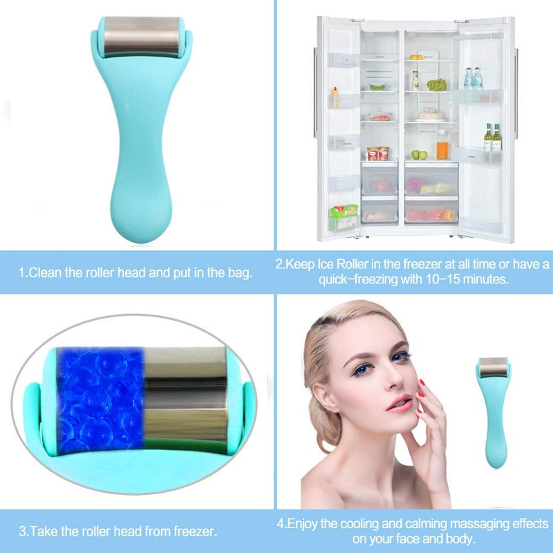 [Australia] - Ice Roller for Face Massager Eye Wrinkle Puffiness,Migraine,Pain Relief and Minor Injury at Home 