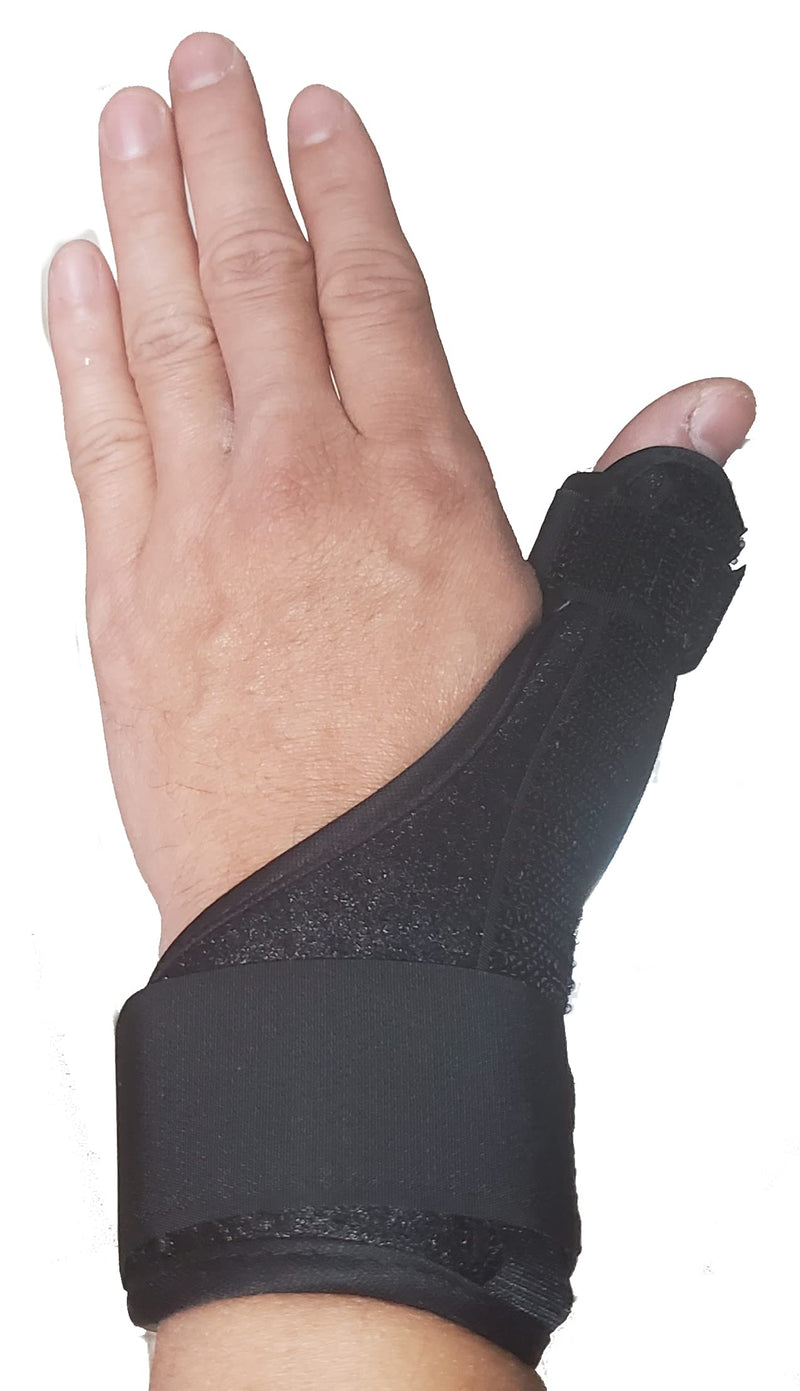 [Australia] - Reversible Thumb & Wrist Stabilizer Splint for BlackBerry Thumb, Pain Relief, Trigger Finger, Arthritis, Tendonitis, Sprained and Carpal Tunnel Supporting, Lightweight & Breathable 