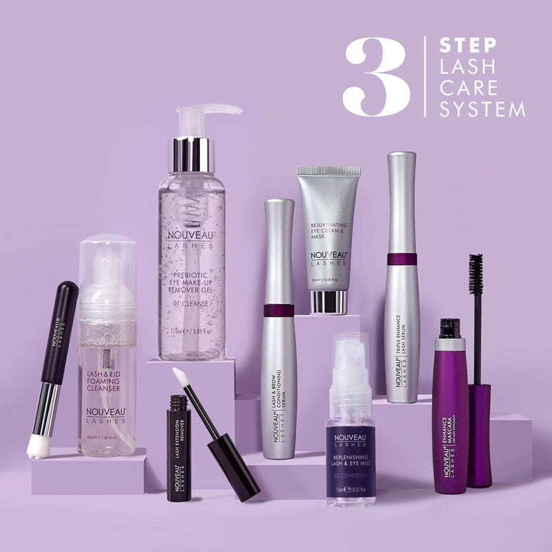 [Australia] - Nouveau Lashes Lash & Brow Conditioning Serum, Suitable for Use on Lash Extensions, Contains Powerful Antioxidants and Multi Vitamin Complex, Vegan, 8 ml 