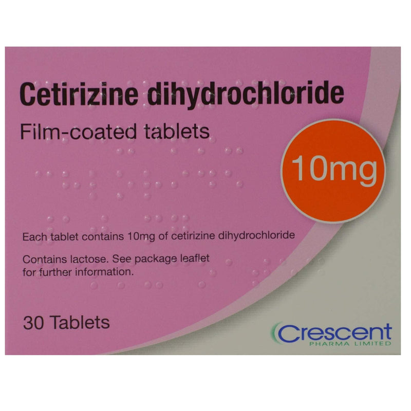 [Australia] - 240 x 10mg Cetirizine Dihydrochloride (8 Months Supply) One a Day hay Fever and Allergy Relief Tablets (8x30 Tablets) 