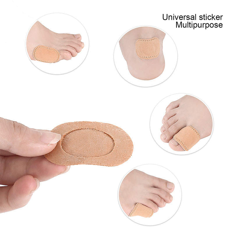 [Australia] - 3 Sheets Heel Stickers Blister Prevention Pads Adhesive Moleskin Tape Corn Pads for Foot Toe Heel 