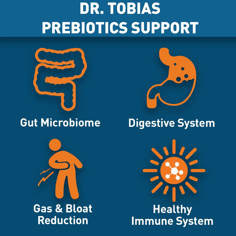 [Australia] - Dr. Tobias Prebiotics – Helps Support Digestion & Gut Health, Boost Immune System & Feed Good Probiotic Bacteria – Vegan & Non-GMO Dietary Fiber Supplement – 1 Daily, 30 Capsules 30 Count (Pack of 1) 