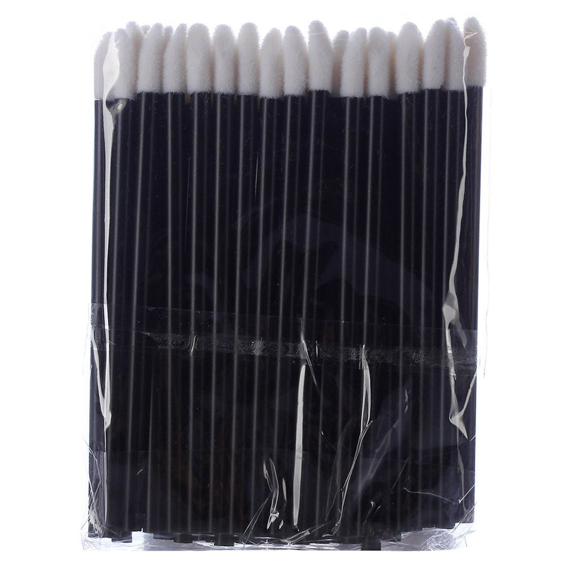 [Australia] - 400pcs Disposable Lip Brush Lip Gloss Applicators Lipstick Wands Tool Kits (400) 400 Black 