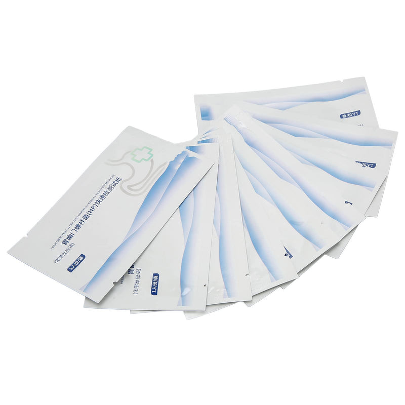 [Australia] - Gut Health Detection Strip Helicobacter Pylori Det Elicobacter Pylori Test Kit Hygienic Safe Professional for Travel, Fast Oral Self Test Measure Strip 