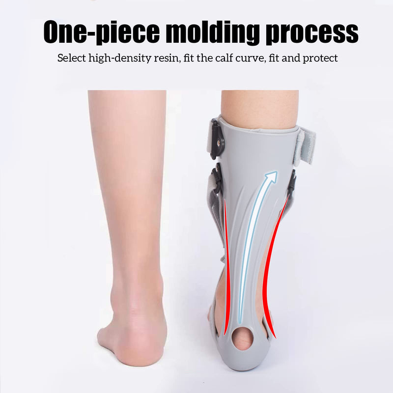 [Australia] - Afo Foot Drop Brace Splint Ankle Foot Orthosis Walking with Shoes or Sleeping for Stroke Hemiplegia（Medium-Left）… Medium-Left 