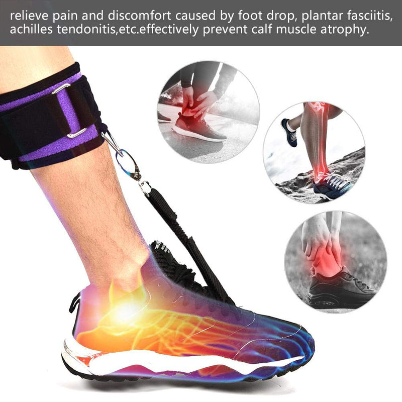 [Australia] - Foot Up Orthosis,Foot Drop Orthosis for Ankle Joint Plantar Fasciitis Relieve Pain Adjustable Wrap Compression Improve Walking Gait for Man Woman 