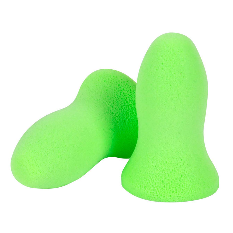 [Australia] - Flents Foam Ear Plugs, 55 Pair for Sleeping, Snoring, Loud Noise, Traveling, Concerts, Construction, & Studying, Contour to Ear, NRR 33, Green, Made in the USA 55 Pair Green 