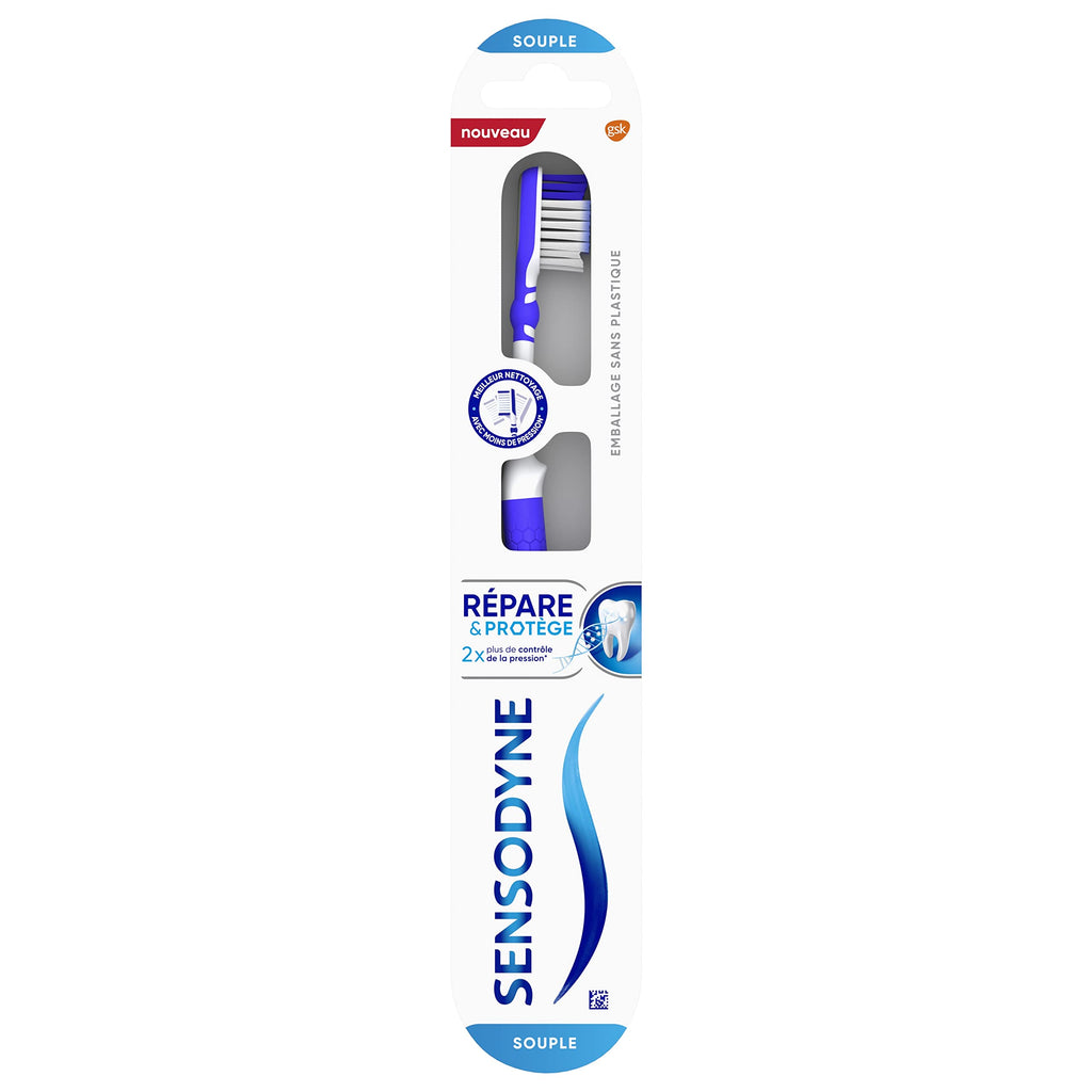 [Australia] - Sensodyne Soft Toothbrush Repair/Protect,Assorted color 