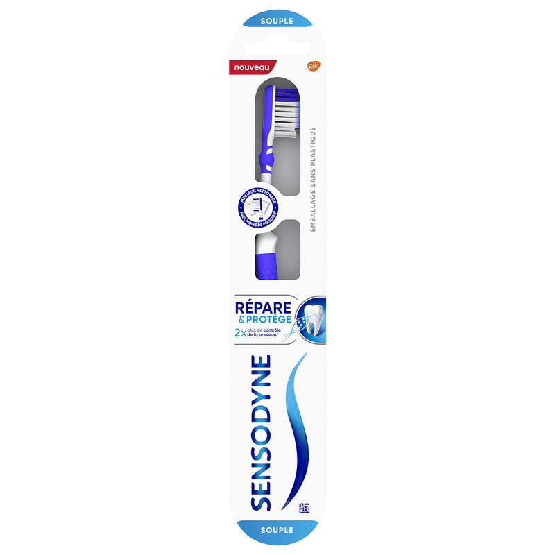 [Australia] - Sensodyne Soft Toothbrush Repair/Protect,Assorted color 
