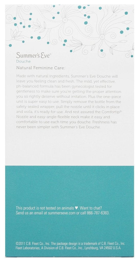 [Australia] - (Pack of 4 Bottles) Summer's Eve Fresh Scent Douche Vinegar & Water, Feminine Wash, 4.5oz Bottles. PH Balanced, Naturally Inspired, Gynecologist Tested (Pack of 4 Bottles, 4.5oz Each Bottle) naturulse 40 