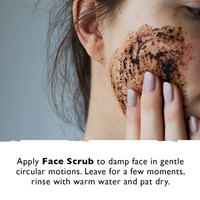 [Australia] - UpCircle Coffee Face Scrub - Citrus Blend For Normal + Dry Skin 100ml - Shea Butter, Coconut + Rosehip Oil - Natural, Vegan Face Exfoliator For Soft, Smooth Skin Citrus Blend - Normal, Dry Skin 