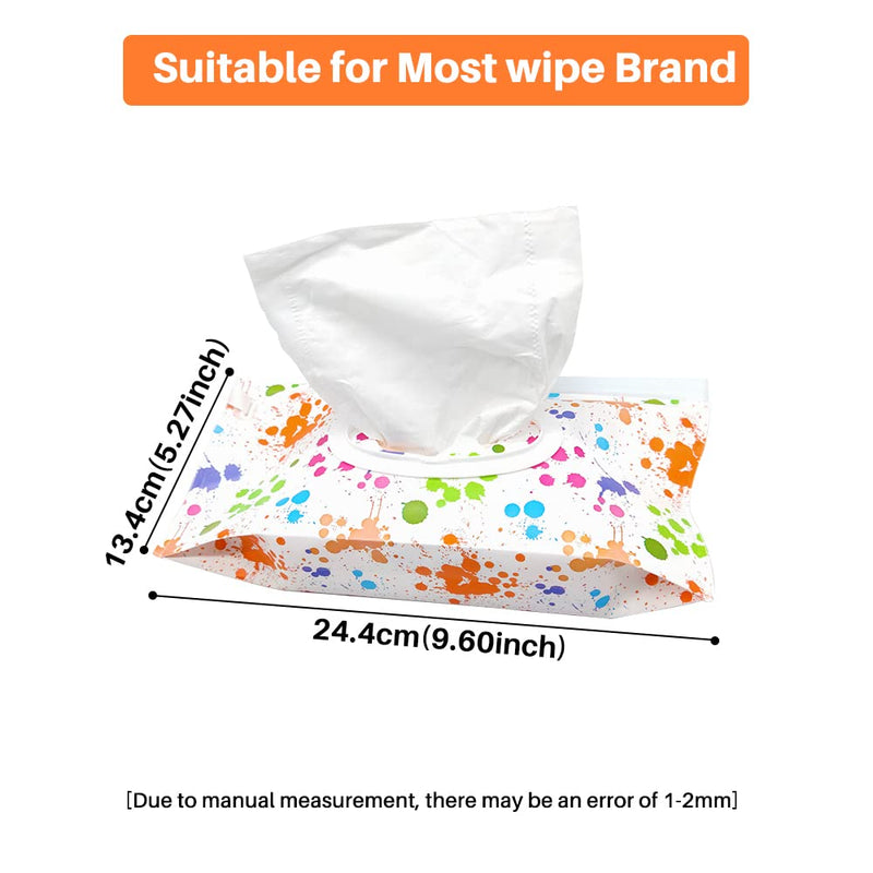 [Australia] - Baby Wet Wipe Pouch, Baby Wipes Dispenser Wet Wipes Holder Bags Travel Wipe Case Reusable Refillable Portable Wet Wipes Pouch Bags A3SJB (1) 1 