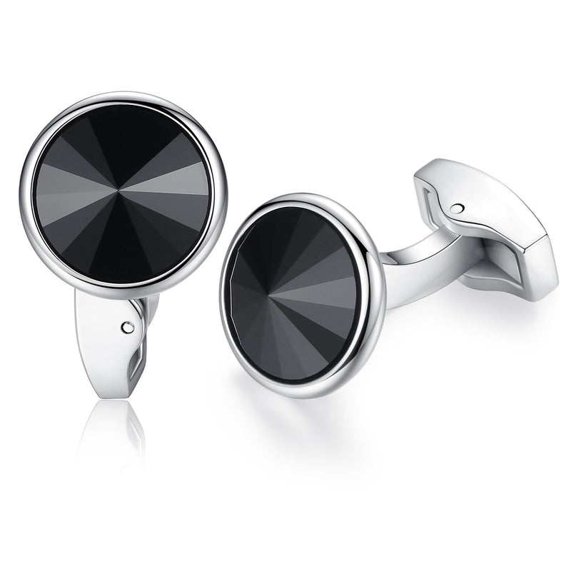 [Australia] - HONEY BEAR 3pairs Cufflinks Set Mens Steel for Business Wedding Gift without box 