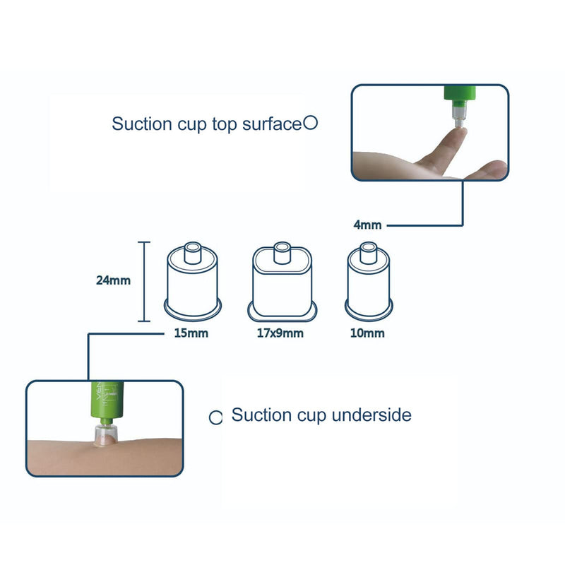 [Australia] - Bite Sucker, Bite Thing Extractor Tool Extractor Suction Pump, Bites Sucker Kit, for Poison Removal for Stings and Bites, Reduce Itching and Swelling 