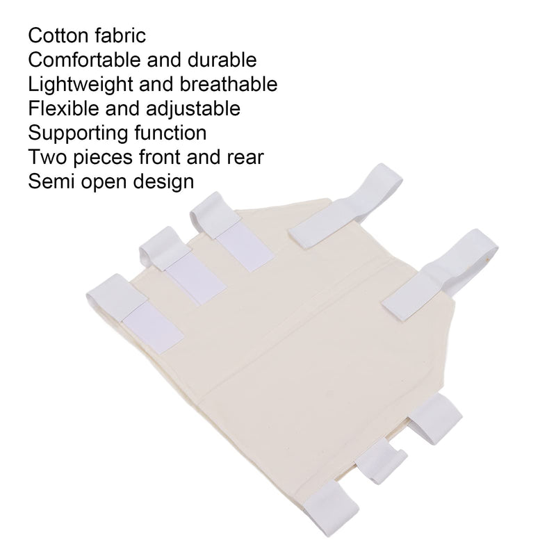 [Australia] - Sternum Support Brace, Breathable Sternum and Thorax Support Ribs Chest Brace Broken Rib Belt Chest Support Brace for Intercostal Muscle Strain 