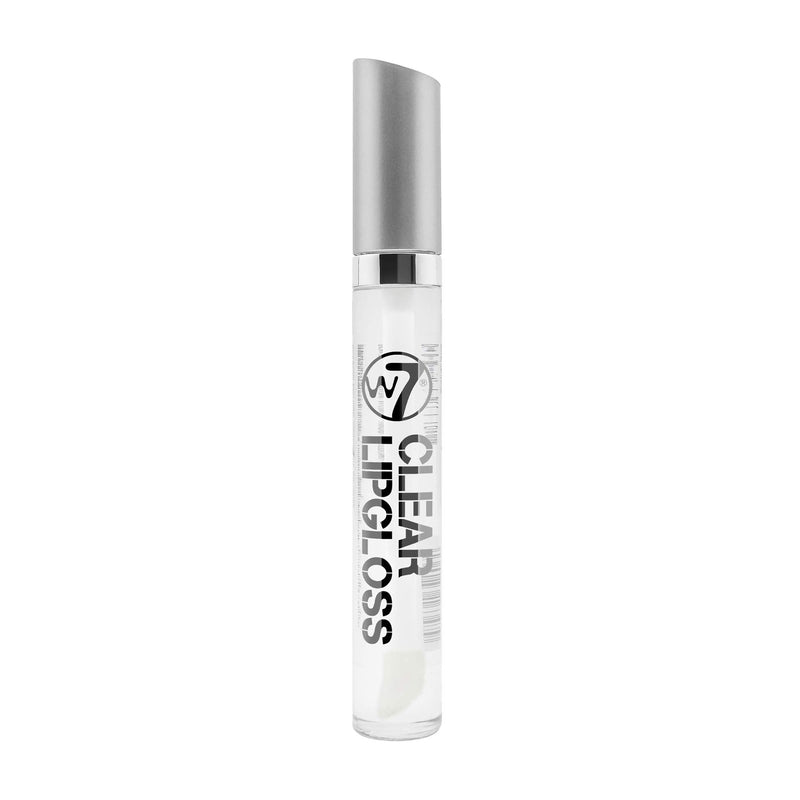 [Australia] - W7 Lip Gloss Wand - Soft Clear Liquid Gloss - Non-Sticky, High-Shine Finish 1 Count (Pack of 1) 