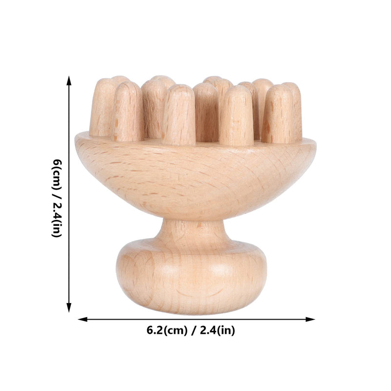 [Australia] - FOMIYES Wood Therapy Mushroom Wood Massager Mushroom Wood Therapy Tool Maderoterapia Mushroom Full Body Wood Massager Gua Sha Tools for Women Men Relief 