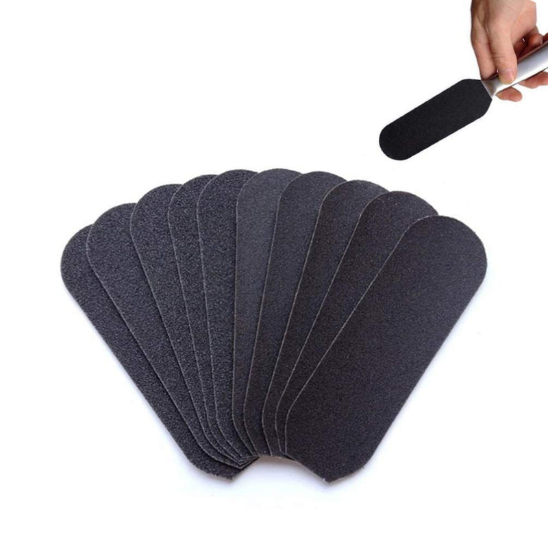 [Australia] - Solustre 60Pcs Replacement Sandpaper for Foot File Pedicure File Refill Pads Replaceable Paddle Coarse Pads 