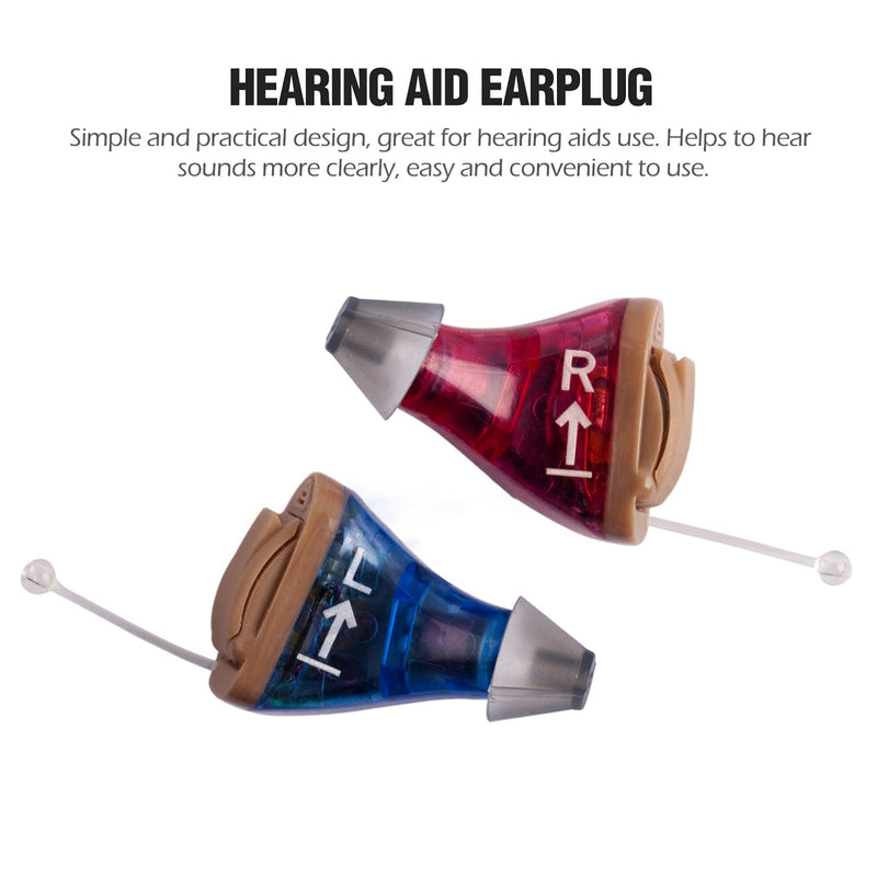 [Australia] - iplusmile Ear Aid Cone Hearing Aid Domes - Ear Tips Silicone Hearing Aid Replacements Domes, Detachable in-Ear Earphones Head(2pcs) 