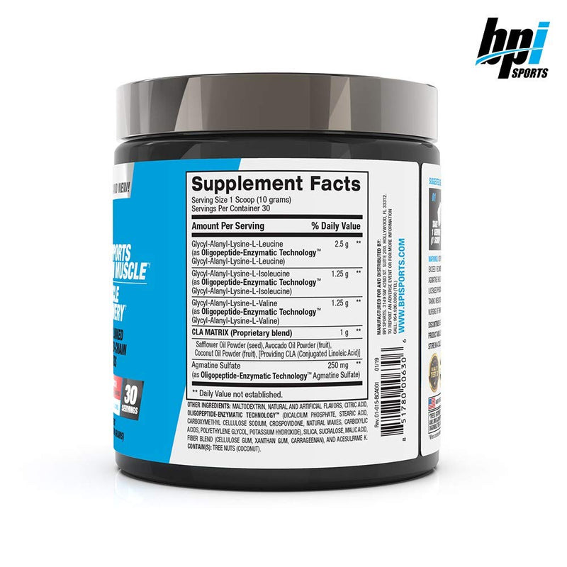 [Australia] - BPI Sports Best BCAA - Building Blocks of Protein and Muscle - Post-Workout Recovery - Weight Loss Support - Fruit Punch, 30 Servings, 300 grams 30 Servings (Pack of 1) 
