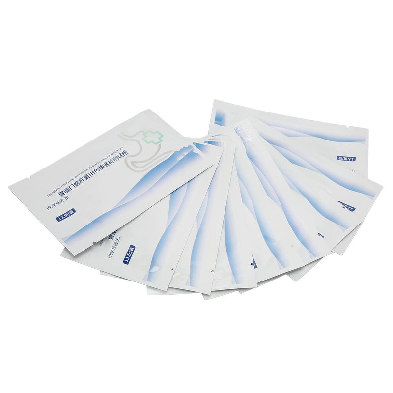 [Australia] - Gut Health Detection Strip Helicobacter Pylori Det Elicobacter Pylori Test Kit Hygienic Safe Professional for Travel, Fast Oral Self Test Measure Strip 