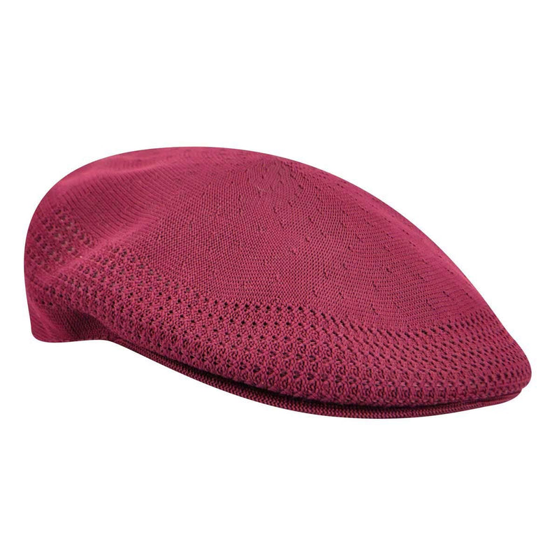 [Australia] - Kangol Men's Ventair 504 Cap Medium Burgundy 