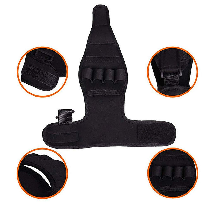 [Australia] - Finger Rehabilitation Train Auxiliary Gloves Splint Finger Recovery Grip Impairment Fitness equipment grip Hand Wrist Support (Regular) Nylon 