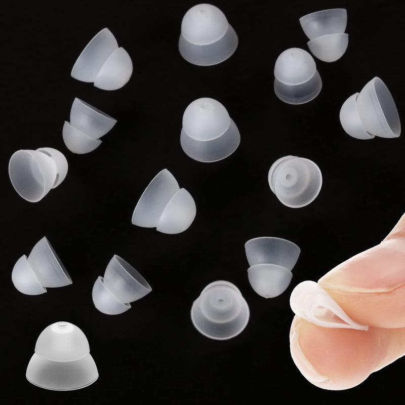 [Australia] - 30 Packs Dome Hearing Aid Silicone Hearing Aid Domes Hearing Aid Power Domes Medium Power Domes Small Close Domes Ear Tips Hearing Direct Domes Large Power Dome for Hearing Resound Accessories (White) White 