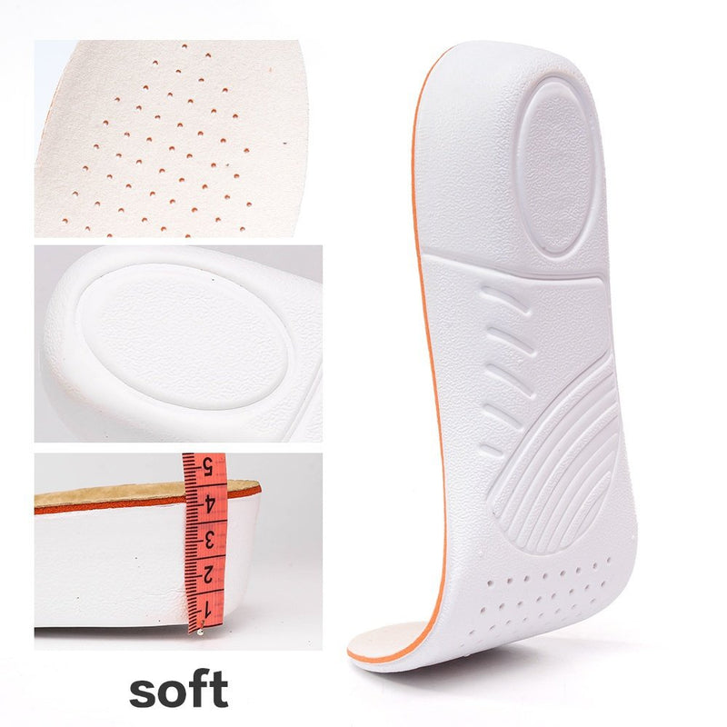 [Australia] - Height Increase Insole 3.5cm Breathable High Full Shoe Insoles Shoe Inserts Cushion Pads Lift Kits Elevator Insoles for Women US4-7 US 4-7 