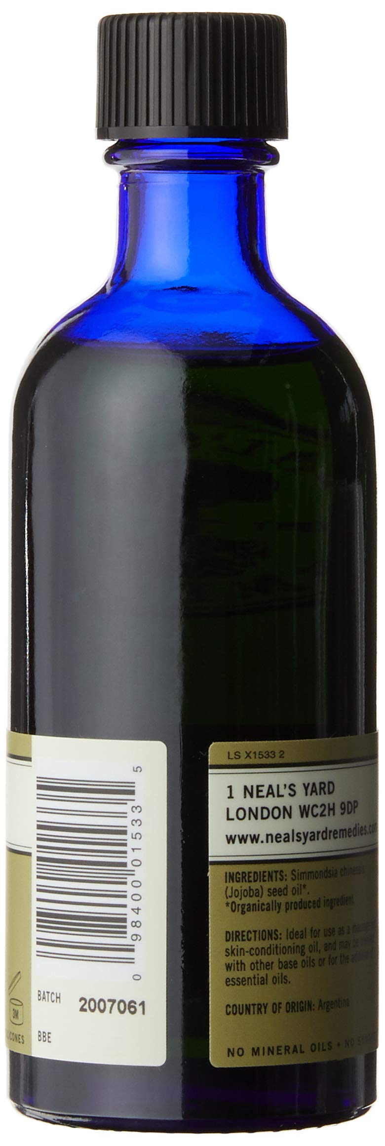 [Australia] - Neal�s Yard Remedies Jojoba Oil | Jojoba Oil for Hair | Jojoba Oil for Face | Softening and Conditioning Oil for Hair and Body | Jojoba Oil Organic | Vegan | 100ml 