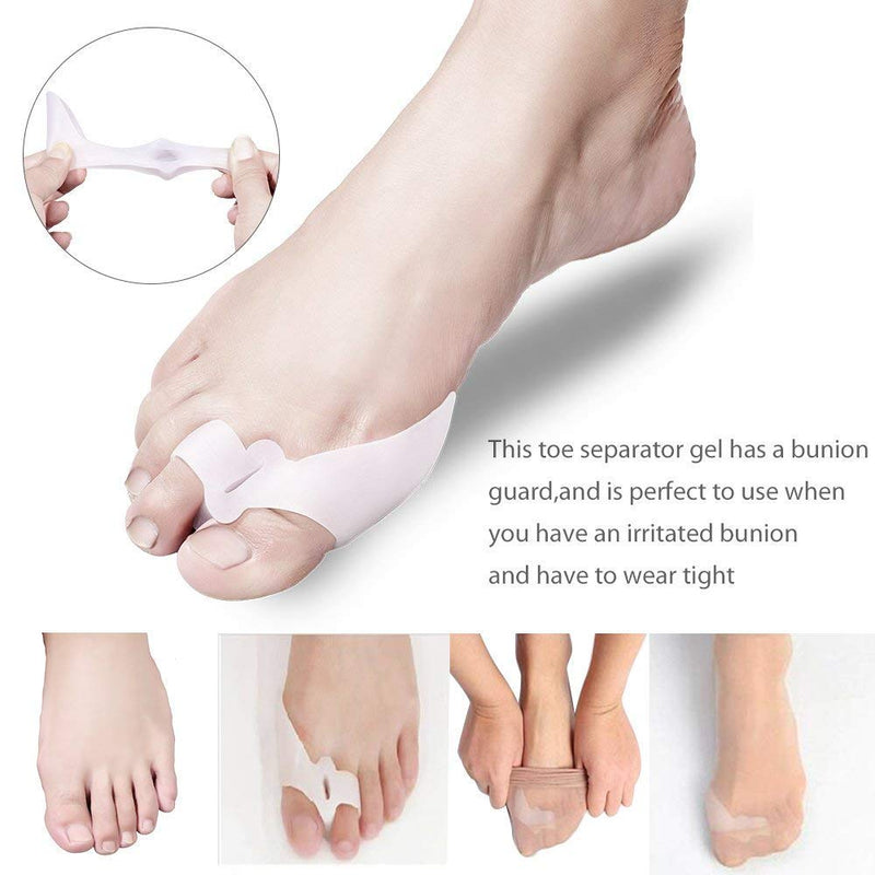 [Australia] - Bunion Corrector, Bunion Splints and Bunion Relief for Hallux Valgus, Big Toe Joint,Adjustable Bunion Splint Protector Sleeves kit F or Women and Men,7 pcs blue 