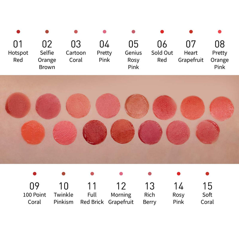 [Australia] - Peripera Ink Airy Velvet Lip Tint | High-Pigmentation, Lightweight, Soft, Moisturizing, Not Animal Tested | Hotspot Red (#01), 0.14 fl oz 0.14 Ounce 01 Hotspot Red (AD) 
