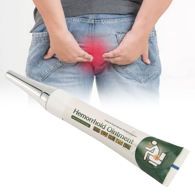 [Australia] - 20g Hemorrhoid Ointment Treatment Cream + Hemorrhoid Wipes Kit, Hemorrhoid Fissure Ointment for Reducing Pain, Swelling Itching Relief 