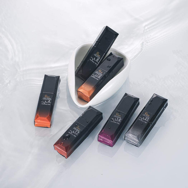 [Australia] - Kisshine Liquid Lipstick Matte Lip Glaze Waterproof Lips Gloss Cosmetics Gift for Women and Girls (Brown 17#) Brown 17# 